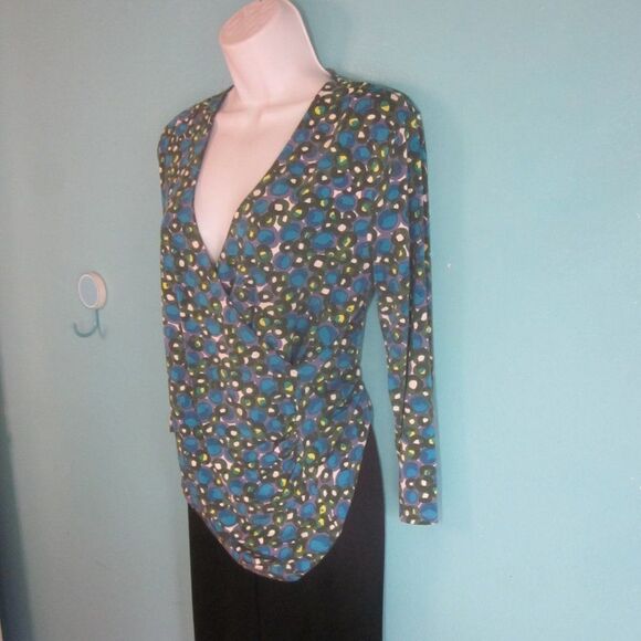 Boden Faux Wrap Top Size 10 - Picture 8 of 11